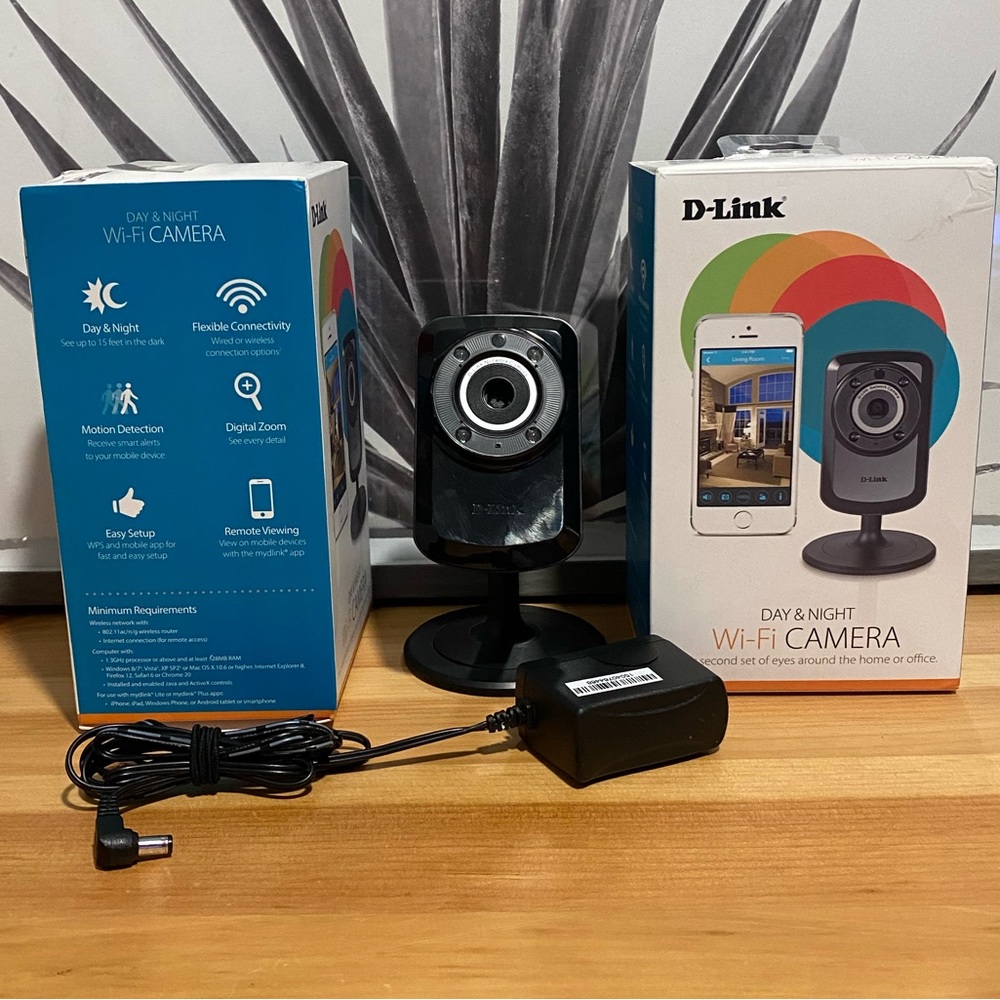 Two D-Link Day & Night Cameras